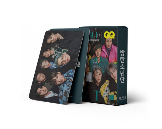 BTS GQ vogue 54 pcs Lomo card