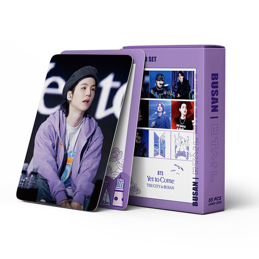 BTS Yet To Come In Busan 55 pcs Lomo card